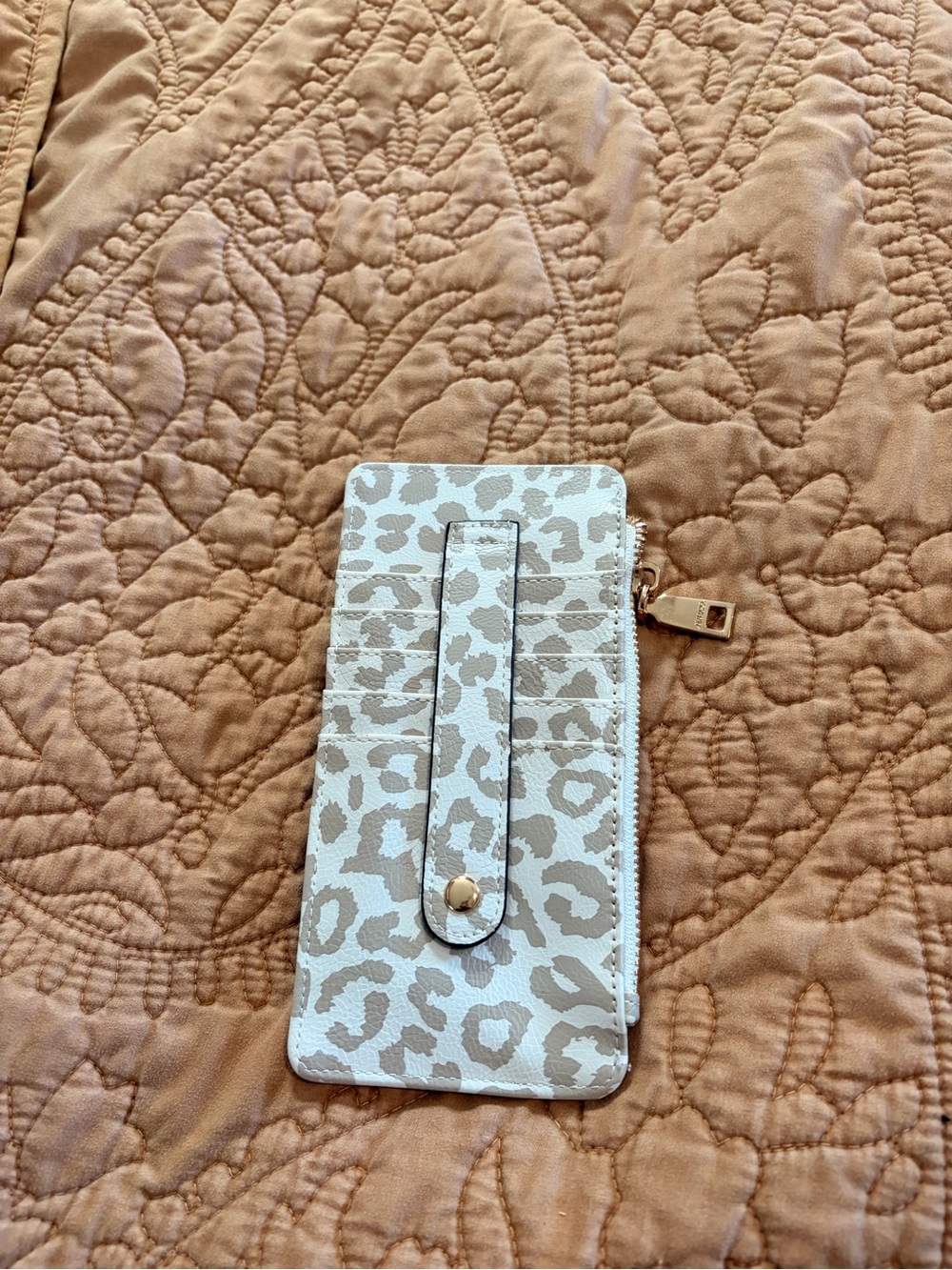 Leopard Print Card Wallet